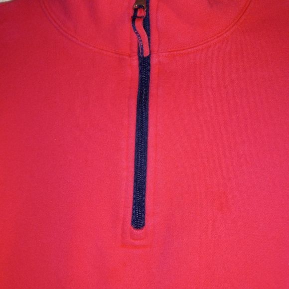 IZOD Pink 1/4 Zip Pullover - Picture 2 of 5